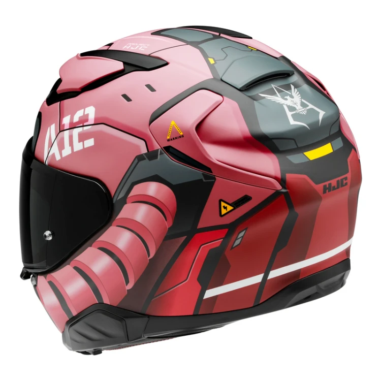 HJC F71 ZAKU BANDAI NAMCO RED BLACK KASK MOTOCYKLOWY INTEGRALNY