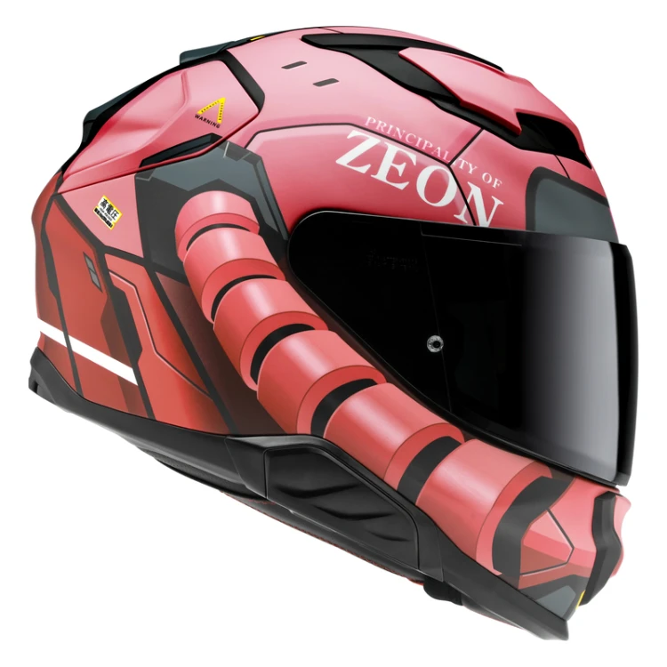 HJC F71 ZAKU BANDAI NAMCO RED BLACK KASK MOTOCYKLOWY INTEGRALNY