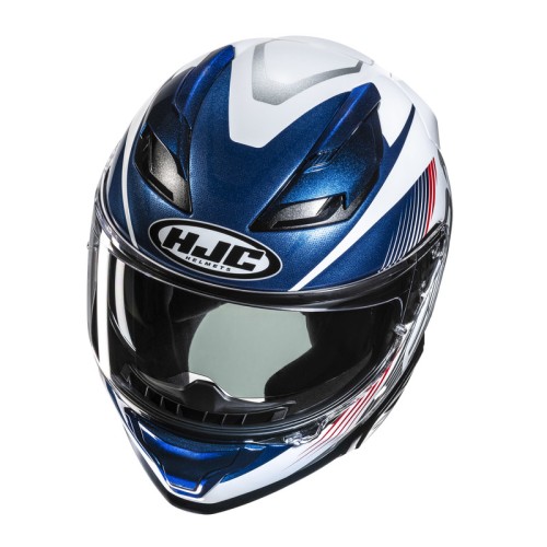 HJC F71 CATOS BLUE WHITE KASK MOTOCYKLOWY INTEGRALNY