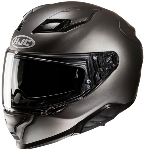 HJC F71 SOLID SEMI FLAT TITANIUM KASK MOTOCYKLOWY INTEGRALNY