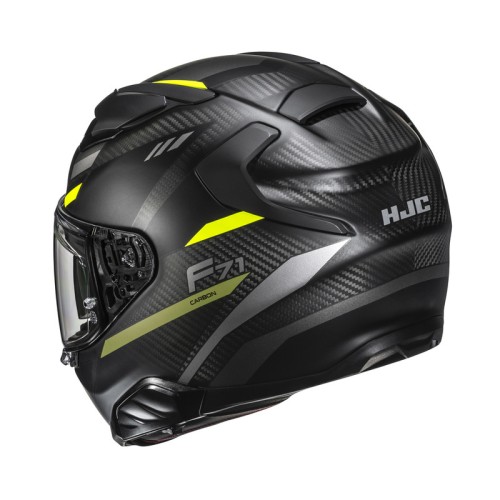 HJC F71 CARBON ESIRA BLACK YELLOW KASK MOTOCYKLOWY INTEGRALNY