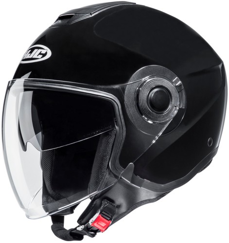 HJC I40N SOLID METAL BLACK KASK MOTOCYKLOWY OTWARTY