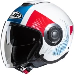 HJC I40N PYLE WHITE BLUE KASK MOTOCYKLOWY OTWARTY 