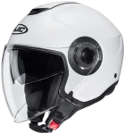 HJC I40N SOLID PEARL WHITE KASK MOTOCYKLOWY OTWARTY 