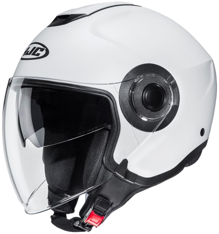 HJC I40N SOLID PEARL WHITE KASK MOTOCYKLOWY OTWARTY