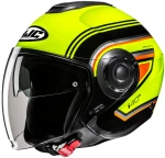 HJC I40N LINIA YELLOW BLACK KASK MOTOCYKLOWY OTWARTY 
