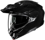 HJC I80 SOLID METAL BLACK KASK MOTOCYKLOWY SZCZĘKOWY