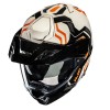HJC I80 VELLY BLACK BEIGE KASK MOTOCYKLOWY SZCZĘKOWY