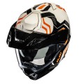 HJC I80 VELLY BLACK BEIGE KASK MOTOCYKLOWY SZCZĘKOWY