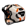 HJC I80 VELLY BLACK BEIGE KASK MOTOCYKLOWY SZCZĘKOWY