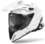 AIROH COMMANDER 2 COLOR WHITE GLOSS KASK MOTOCYKLOWY CROSS ENDURO 