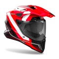 AIROH COMMANDER 2 MAVICK RED GLOSS KASK MOTOCYKLOWY CROSS ENDURO