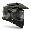 AIROH COMMANDER 2 REVEAL MILITARY GREEN MATT KASK MOTOCYKLOWY CROSS ENDURO