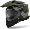 AIROH COMMANDER 2 REVEAL MILITARY GREEN MATT KASK MOTOCYKLOWY CROSS ENDURO