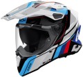 AIROH COMMANDER 2 SKIP WHITE GLOSS KASK MOTOCYKLOWY CROSS ENDURO