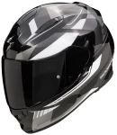 SCORPION EXO-491 ABILIS BLACK SILVER WHITE KASK MOTOCYKLOWY INTEGRALNY 