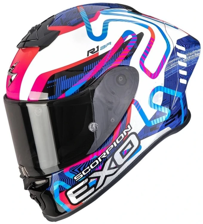Kask SCORPION EXO-R1 EVO II Air CORNERING.webp