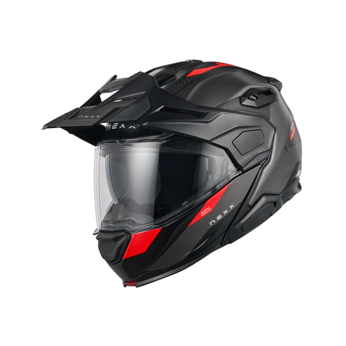 Kask NEXX X.LIFECOUNTRY Terra Grey Red Mat 4.png