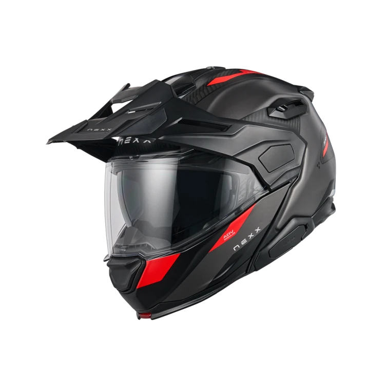 Kask NEXX X.LIFECOUNTRY Terra Grey Red Mat 4.png