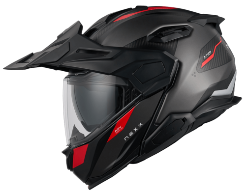 Kask NEXX X.LIFECOUNTRY Terra Grey Red Mat.png