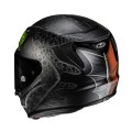 HJC RPHA12 TOOTHLESS 2 UNIVERSAL BLACK KASK MOTOCYKLOWY INTEGRALNY