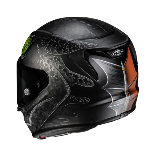 HJC RPHA12 TOOTHLESS 2 UNIVERSAL BLACK KASK MOTOCYKLOWY INTEGRALNY