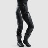 REBELHORN DIVA BLACK WHITE SPODNIE MOTOCYKLOWE SKÓRZANE DAMSKIE 3.jpg