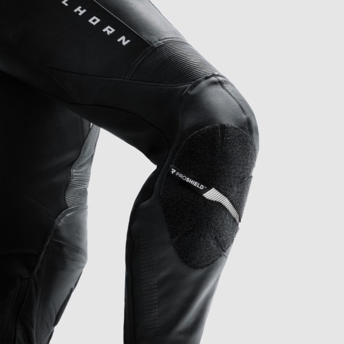 REBELHORN DIVA BLACK WHITE SPODNIE MOTOCYKLOWE SKÓRZANE DAMSKIE 6.jpg