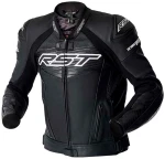 RST TRACTECH EVO D3O BLACK WHITE KURTKA MOTOCYKLOWA SKÓRZANA