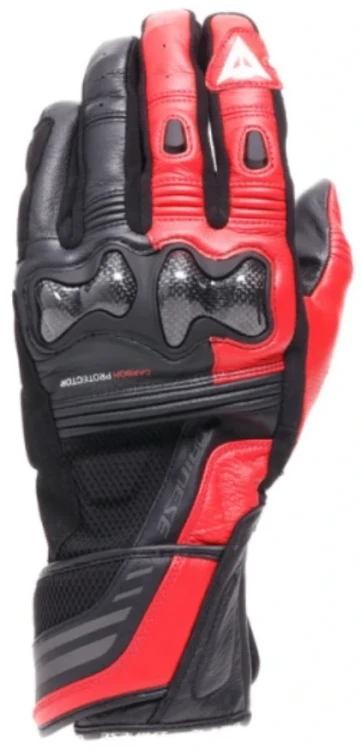 Rękawice Dainese Reacto Carbon Long BLACK RED.webp