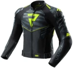 REBELHORN VANDAL II FLUO YELLOW KURTKA MOTOCYKLOWA SKÓRZANA 