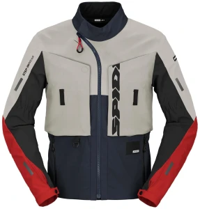 SPIDI FRONTIER BLUE ICE RED KURTKA MOTOCYKLOWA MĘSKA
