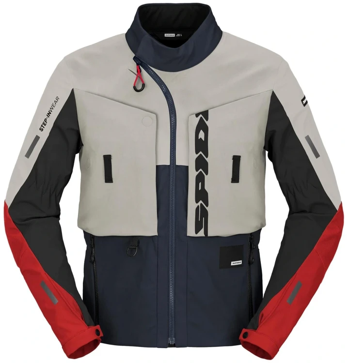 Kurtka SPIDI Frontier Blue Ice Red.webp