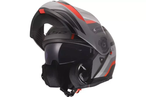 KASK LS2 FF908 STROBE II MONZA BLACK GREY RED 2.webp