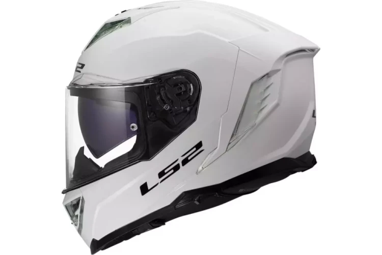 KASK LS2 FF818 STORM III SOLID GLOSS WHITE.webp