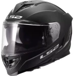 LS2 FF818 STORM III SOLID BLACK MATT MOTOCYKLOWY INTEGRALNY 