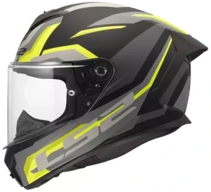 LS2 FF820 RAPID III HYPER BLACK H-V YEL. KASK MOTOCYKLOWY INTEGRALNY