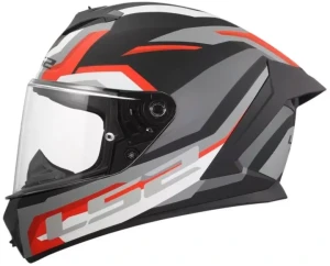 LS2 FF820 RAPID III HYPER BLACK RED KASK MOTOCYKLOWY INTEGRALNY 