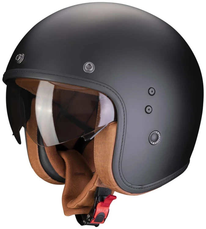 Kask SCORPION Belfast EVO Luxe Black Matt.webp