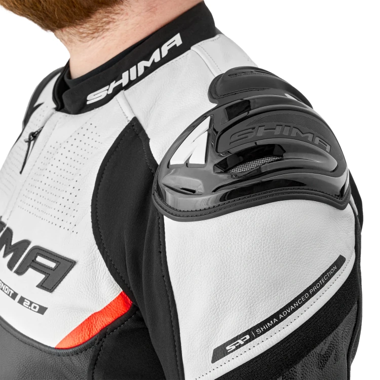SHIMA BANDIT 2.0 MEN CZERWONA KURTKA MOTOCYKLOWA MĘSKA 12.webp