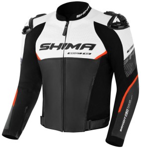 SHIMA BANDIT 2.0 MEN CZERWONA KURTKA MOTOCYKLOWA MĘSKA