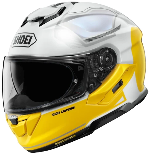 KASK SHOEI GT-AIR 3 MIKE TC-3 WHITE YELLOW.webp