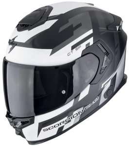 SCORPION EXO-GT SP AIR TORNADO BLACK SILVER KASK MOTOCYKLOWY INTEGRALNY 