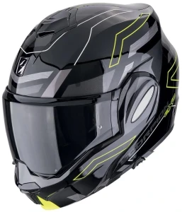 SCORPION EXO-TECH EVO CONQUER YELLOW KASK MOTOCYKLOWY SZCZĘKOWY