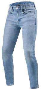REV'IT PISTON 3 SK LIGHT BLUE VINTAGE SPODNIE JEANS MOTOCYKLOWE