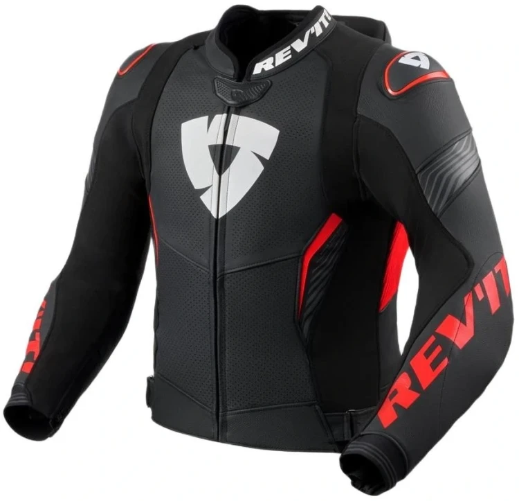 KURTKA REV'IT SKÓRA ARGON 3 PRO BLK RED.webp