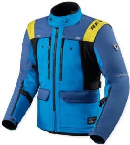 REV'IT OFFTRACK 3 H2O BLUE BLUE KURTKA MOTOCYKLOWA TEKSTYLNA 