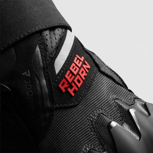 RĘKAWICE REBELHORN DEFENDER BLACK RED
