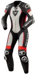 REV'IT XENA 4 LADY 1PC WHITE RED KOMBINEZON MOTOCYKLOWY SKÓRZANY