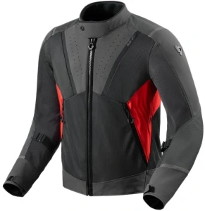REV'IT AIRWAVE 4 BLACK RED KURTKA MOTOCYKLOWA TEKSTYLNA 